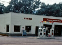 Mom and Dad's gas station in Keene, NY. Keene gas station